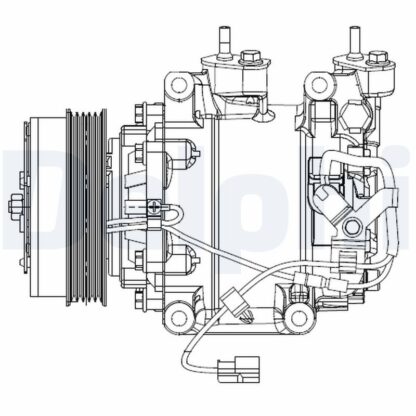 Kompresor, klimatizace DELPHI CS20510