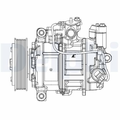 Kompresor, klimatizace DELPHI CS20504