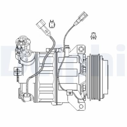 Kompresor, klimatizace DELPHI CS20482