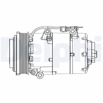 Kompresor, klimatizace DELPHI CS20358