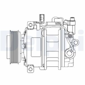 Kompresor, klimatizace DELPHI CS20522