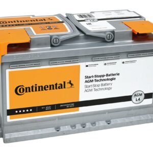 Startovací baterie, CONTINENTAL (START-STOP-BATTERY AGM) 80 Ah