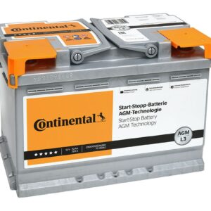 Startovací baterie, CONTINENTAL (START-STOP-BATTERY AGM) 70 Ah