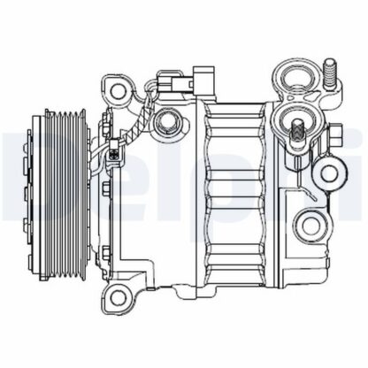 Kompresor, klimatizace DELPHI CS20512