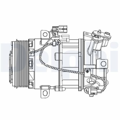 Kompresor, klimatizace DELPHI CS20550