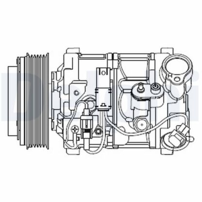 Kompresor, klimatizace DELPHI CS20545