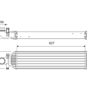 Chladič turba VALEO 818624