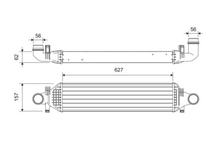 Chladič turba VALEO 818624