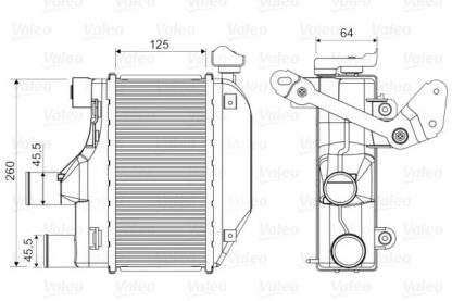 Chladič turba VALEO 818362