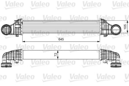 Chladič turba VALEO 818606