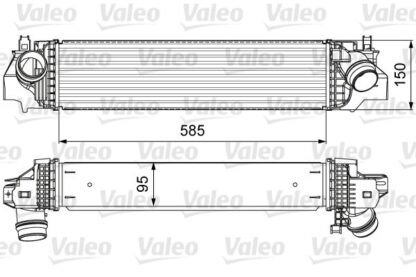 Chladič turba VALEO 818640