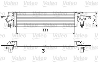 Chladič turba VALEO 818358