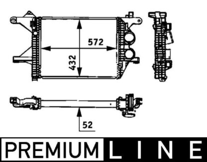 Chladič turba MAHLE CI 94 000P