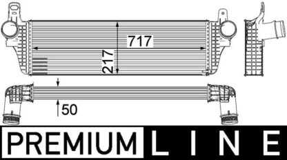 Chladič turba MAHLE CI 242 000P