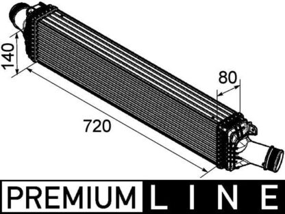 Chladič turba MAHLE CI 169 000P