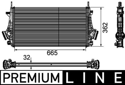 Chladič turba MAHLE CI 191 000P