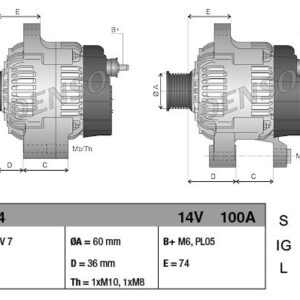 generátor DENSO DAN1434