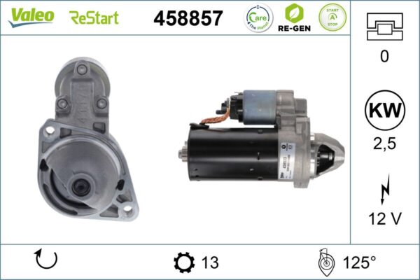 Startér VALEO 458857