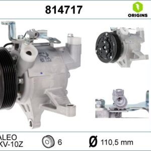 Kompresor, klimatizace VALEO 814717