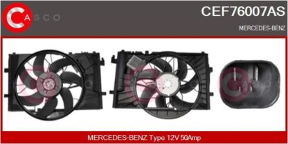 Elektromotor, větrák chladiče CASCO CEF76007AS