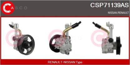 Hydraulické čerpadlo, řízení CASCO CSP71139AS