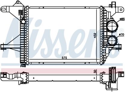 Chladič turba NISSENS 96976