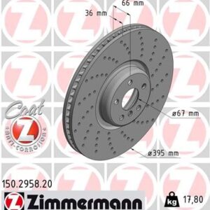 Brzdový kotouč ZIMMERMANN 150.2958.20
