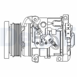 Kompresor, klimatizace DELPHI CS20508