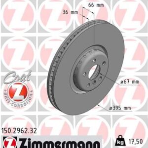Brzdový kotouč ZIMMERMANN 150.2962.32