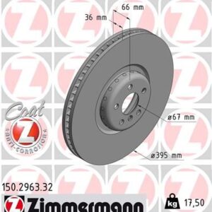 Brzdový kotouč ZIMMERMANN 150.2963.32