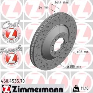 Brzdový kotouč ZIMMERMANN 460.4535.70