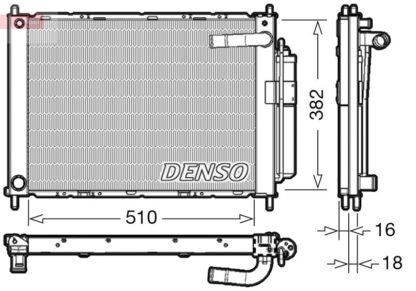 chladicí jednotka DENSO DRM46101