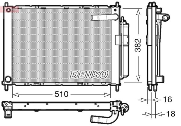 chladicí jednotka DENSO DRM46101