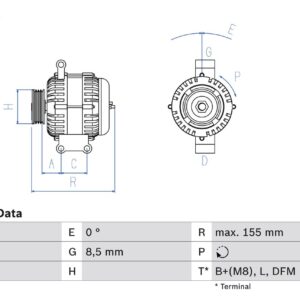 generátor BOSCH 0 986 042 720