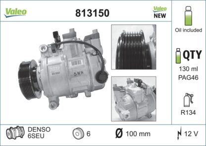 Kompresor, klimatizace VALEO 813150