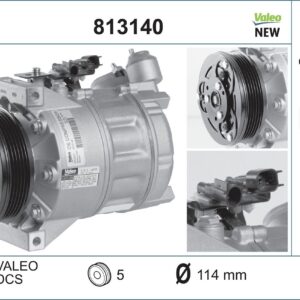 Kompresor, klimatizace VALEO 813140