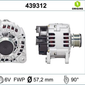 generátor VALEO 439312