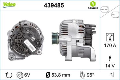 generátor VALEO 439485