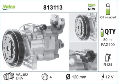 Kompresor, klimatizace VALEO 813113