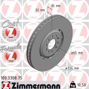 Brzdový kotouč ZIMMERMANN 100.3308.75