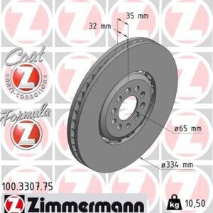 Brzdový kotouč ZIMMERMANN 100.3307.75