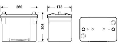 Autobaterie Exide Start-Stop AGM, 12V, 50Ah, 800A, EK508