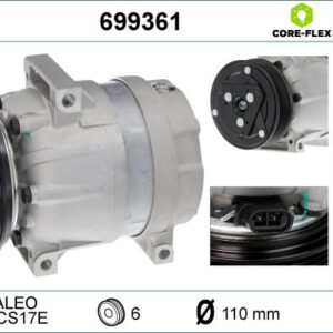 Kompresor, klimatizace VALEO 699361