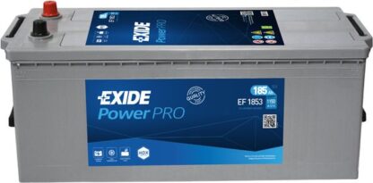 Autobaterie Exide PowerPRO 12V, 185Ah, 1150A, EF1853